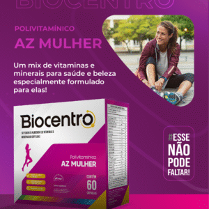 BIOCENTRO AZ MULHER 60 CAPSULAS SOFTGEL