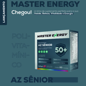 MASTER ENERGY AZ SÊNIOR 60 CÁPSULAS SOFTGEL