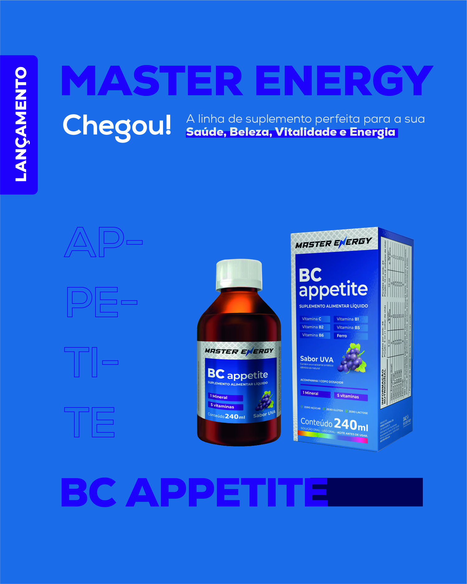 MASTER ENERGY BC APPETITE 240 ML