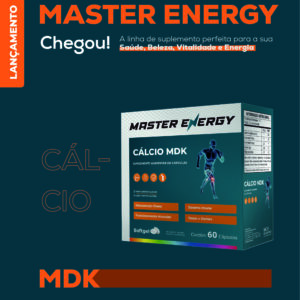 MASTER ENERGY CÁLCIO MDK 60 CÁPSULAS SOFTGEL