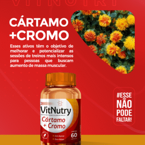 VITNUTRY CARTAMO + CROMO 60 CAPSULAS SOFTGEL