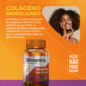 BIOCENTRO COLAGENO HIDROLISADO 60 CAPS SOFTEGL