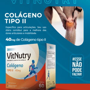 VITNUTRY COLAGENO TIPO II 60 CAPSULAS