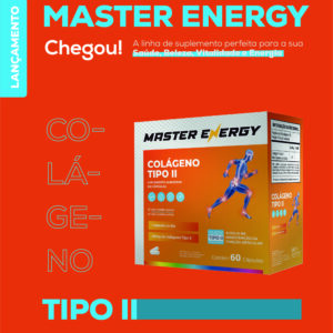 MASTER ENERGY COLÁGENO TIPO II 60 CÁPSULAS