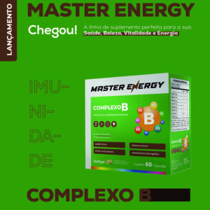 MASTER ENERGY COMPLEXO B 60 CÁPSULAS SOFTGEL
