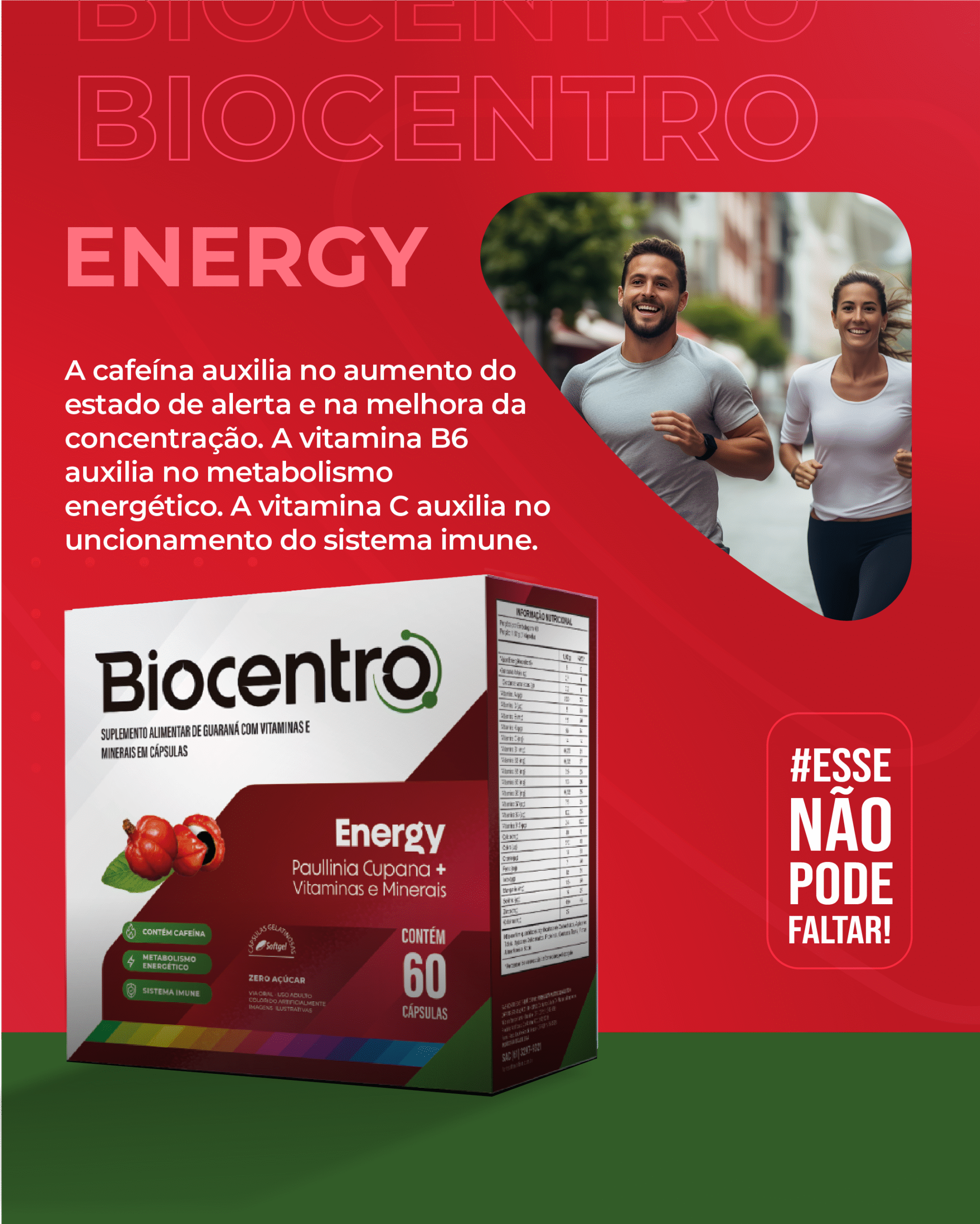 BIOCENTRO ENERGY 60 CAPS SOFTEGL