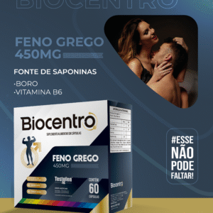 BIOCENTRO FENO GREGO 450 MG 60 CAPSULAS