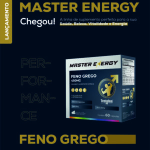 MASTER ENERGY FENO GREGO 60 CÁPSULAS