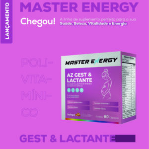 MASTER ENERGY AZ GEST E LACTANTE 60 CÁPSULAS SOFTGEL