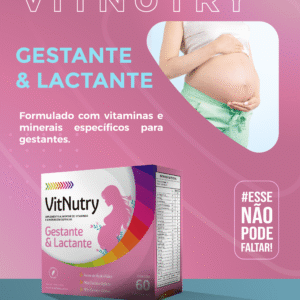 VITNUTRY GESTANTE E LACTANTE 60 CAPSULAS SOFTGEL