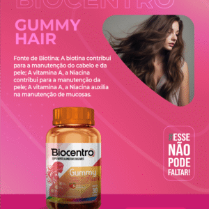 BIOCENTRO GUMMY HAIR 30 GOMAS