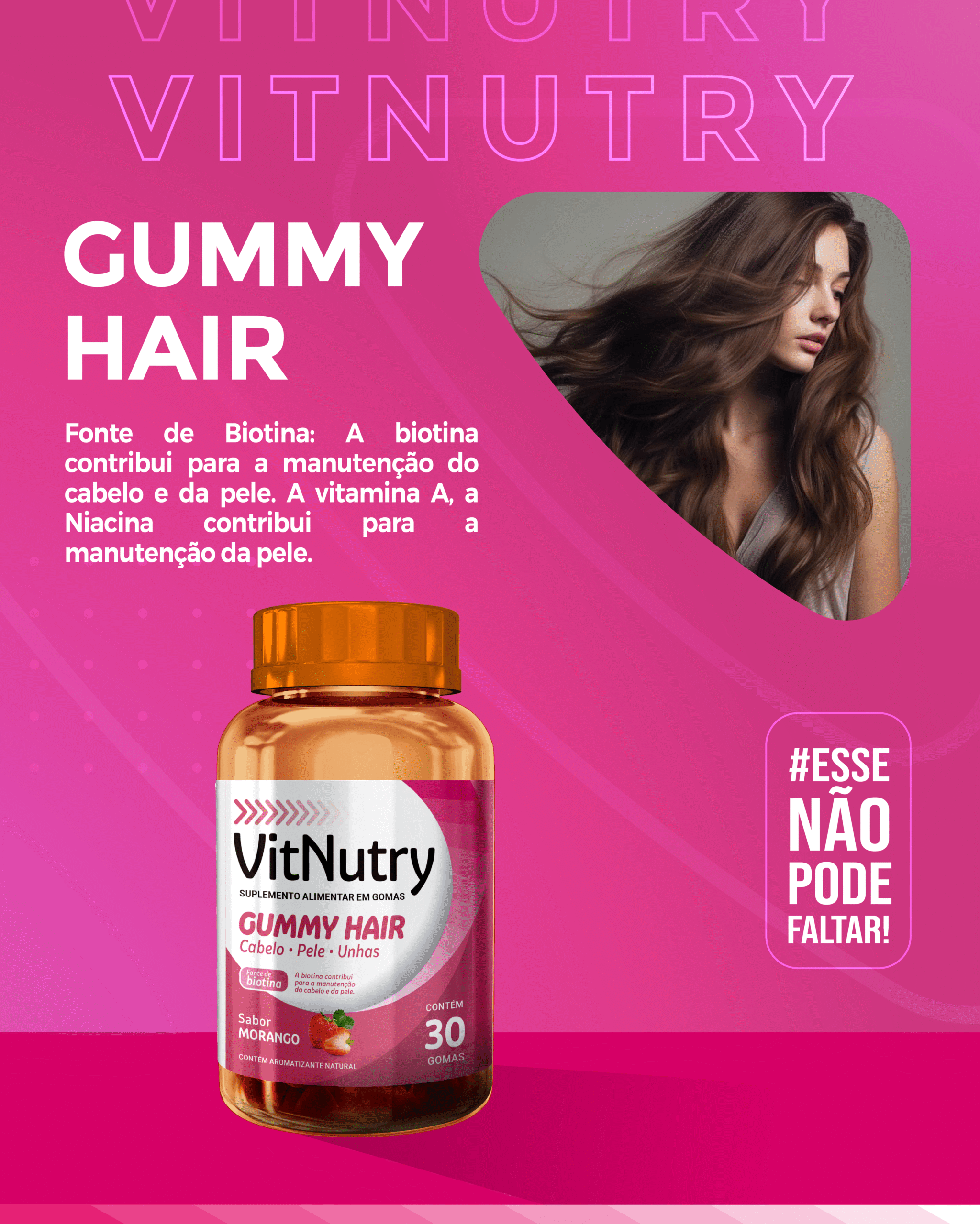 VITNUTRY GUMMY HAIR 30 GOMAS