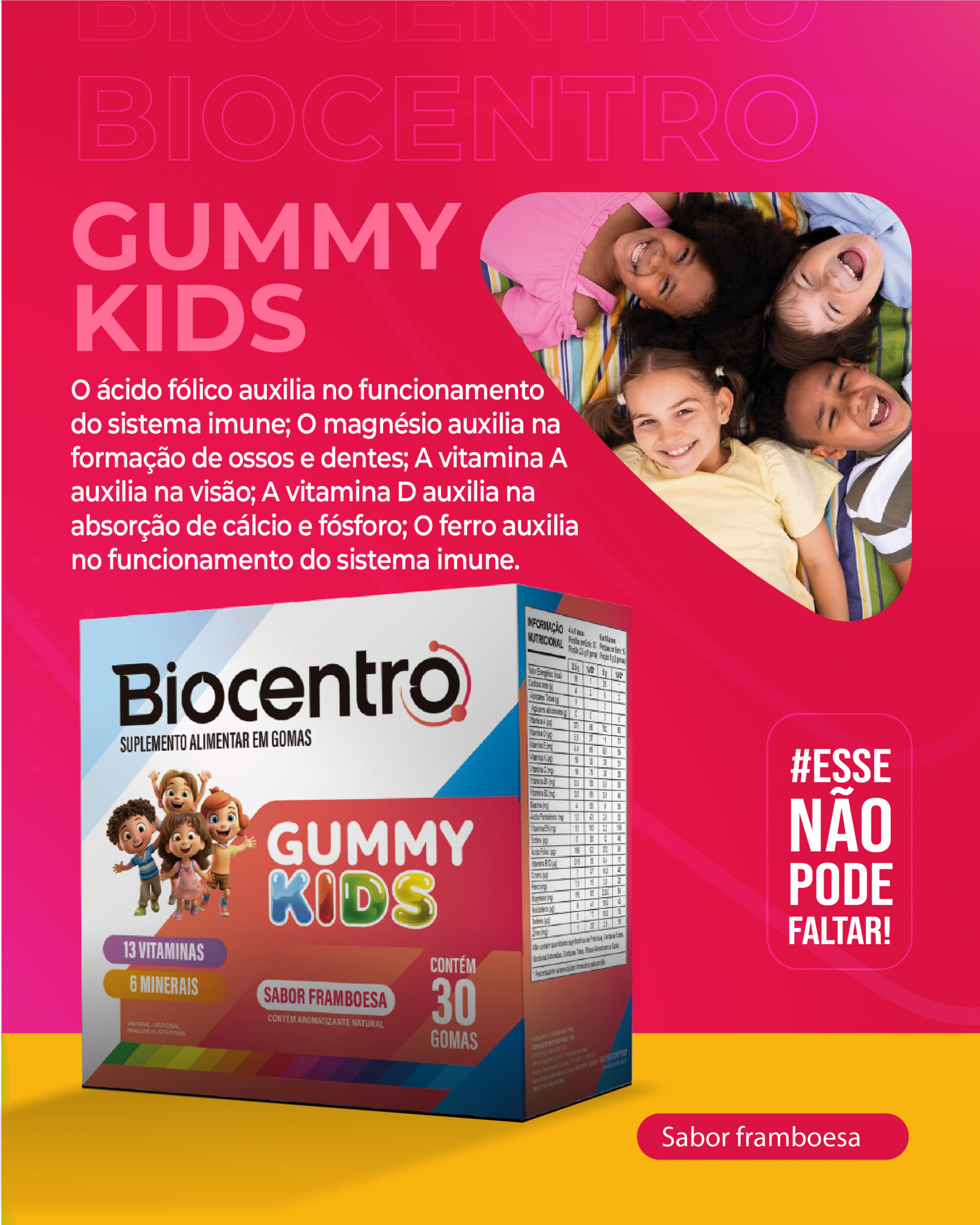 BIOCENTRO GUMMY KIDS 30 GOMAS