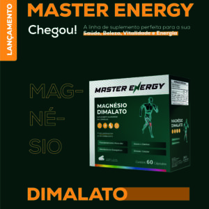 MASTER ENERGY MAGNĂSIO DIMALATO 60 CĂPSULAS