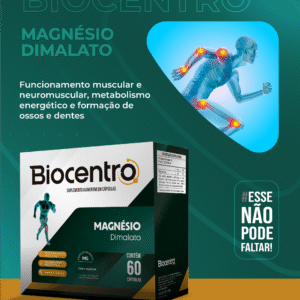 BIOCENTRO MAGNESIO DIMALATO 60 CAPSULAS