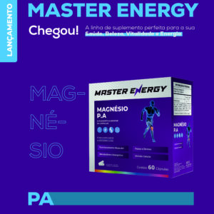 MASTER ENERGY MAGNĂSIO P.A. 60 CĂPSULAS