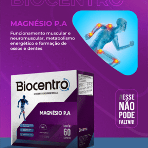 BIOCENTRO MAGNESIO P.A. 60 CAPSULAS