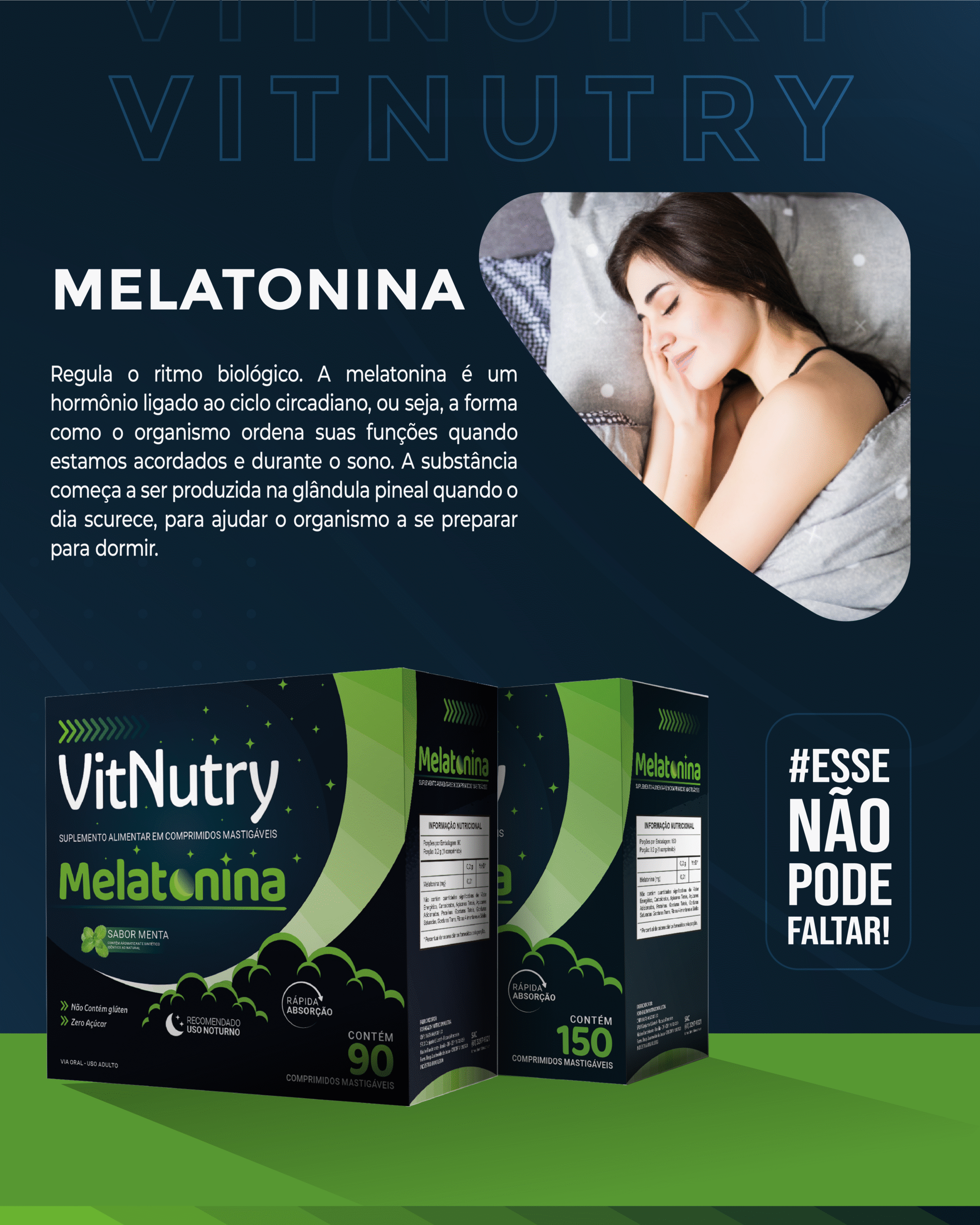 VITNUTRY MELATONINA 150 COMPRIMIDOS
