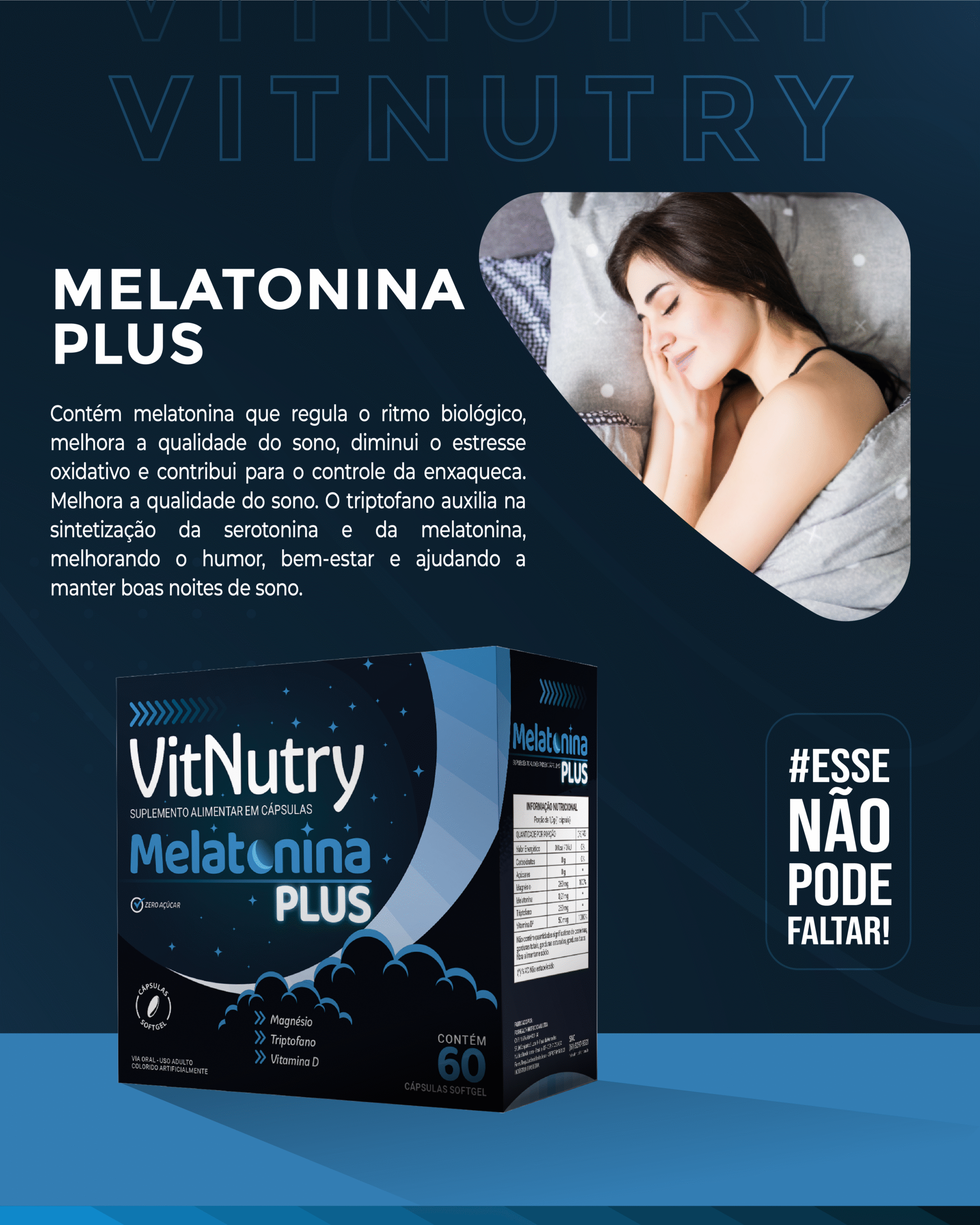 VITNUTRY MELATONINA PLUS 60 CAPSULAS SOFTGEL