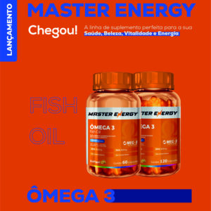 MASTER ENERGY ÔMEGA 3 - 120 CÁPSULAS SOFTGEL