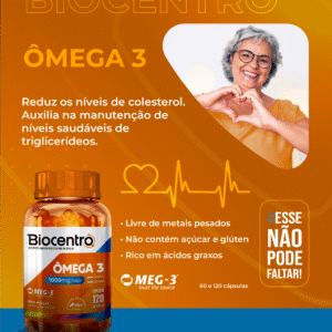 BIOCENTRO OMEGA 3 120 CAPSULAS SOFTGEL