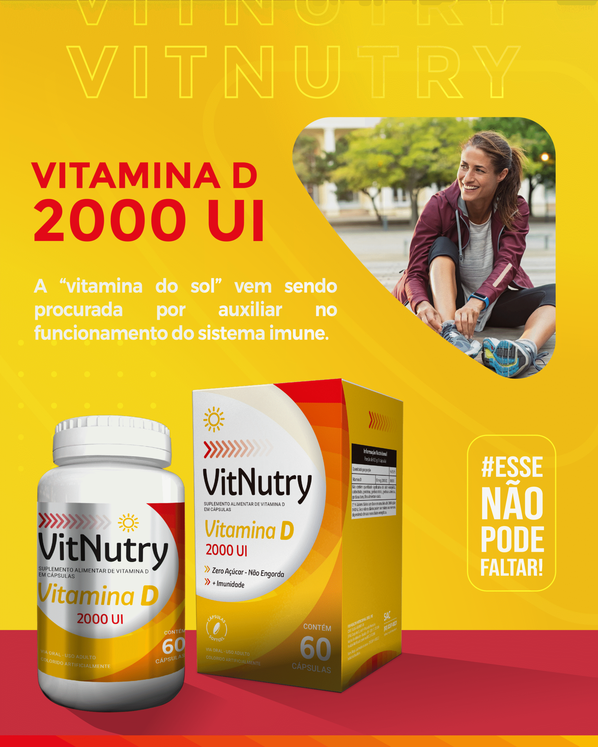 VITNUTRY VITAMINA D 2000 UI 60 CAPSULAS SOFTGEL