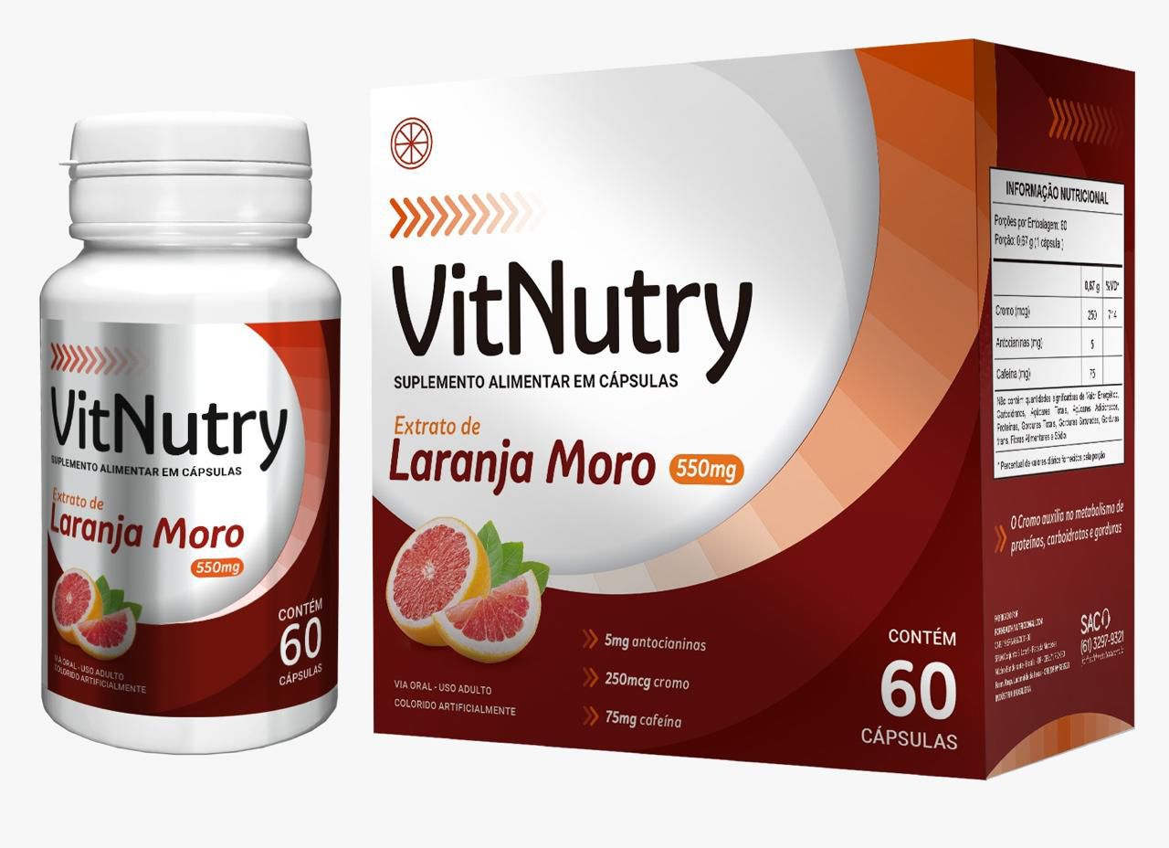 VITNUTRY LARANJA MORO 60 CAPS