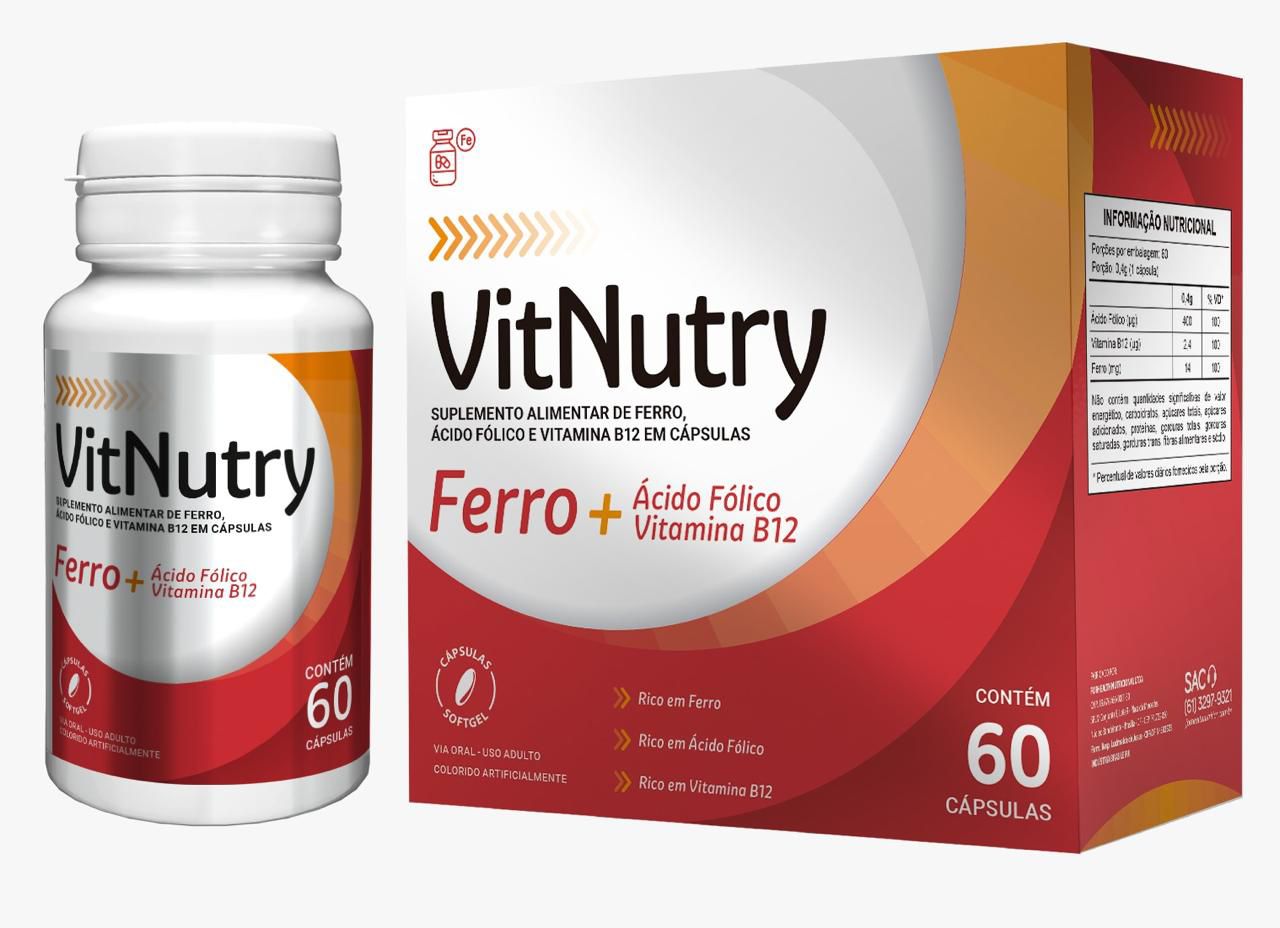 VITNUTRY FERRO 60CAPS SOFTGEL