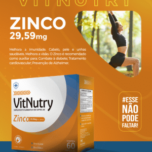 VITNUTRY ZINCO 60 CAPSULAS