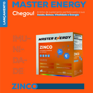 MASTER ENERGY ZINCO 60 CÁPSULAS